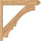 Ekena Millwork Balboa Smooth Arts and Crafts Outlooker, Western Red Cedar, 5 1/2"W x 30"D x 30"H OUT06X30X30BOA03SWR - alternate 2